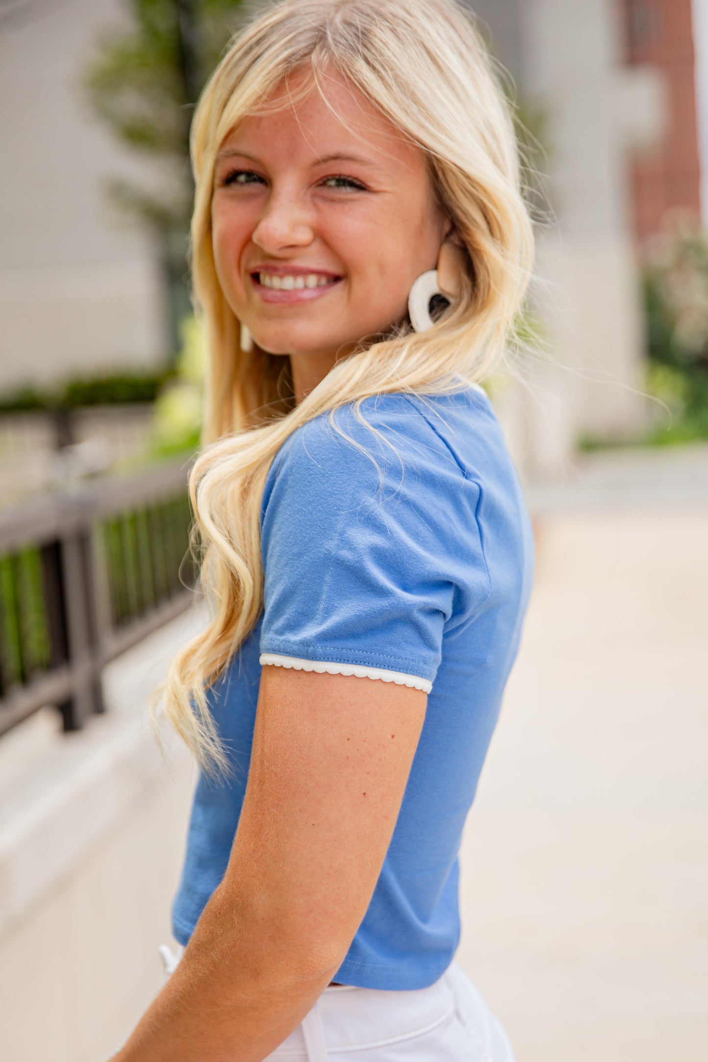 Everyday Favorite Basic Babydoll Tee - DU Deal