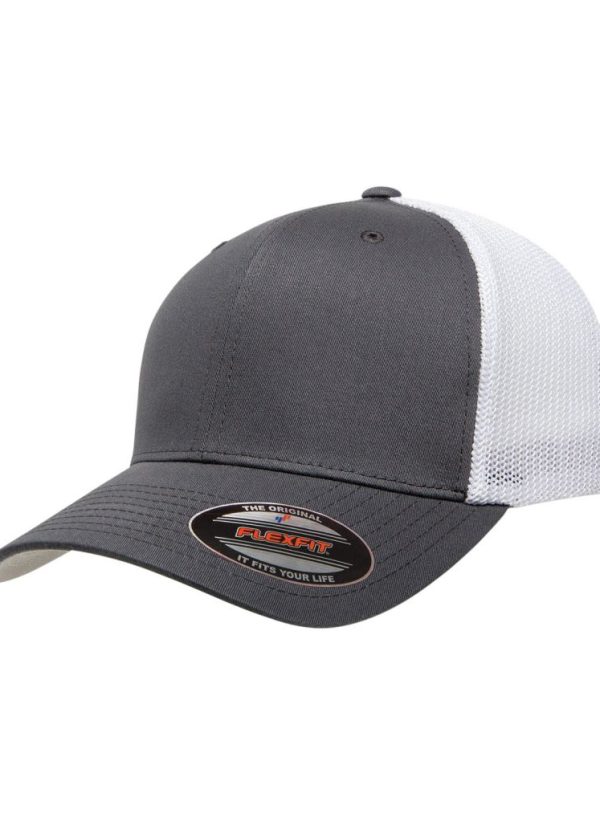 adult 6-panel trucker cap