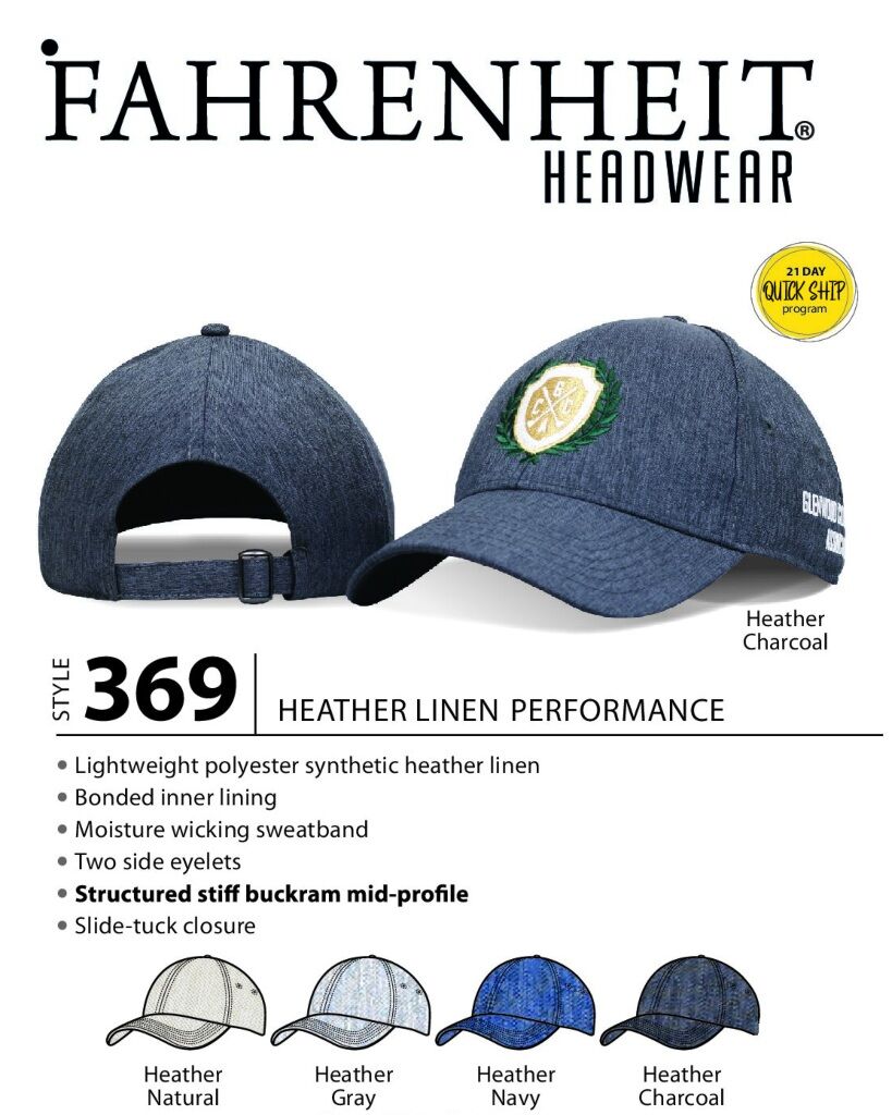 Fahrenheit 369 Heathered Linen Cap