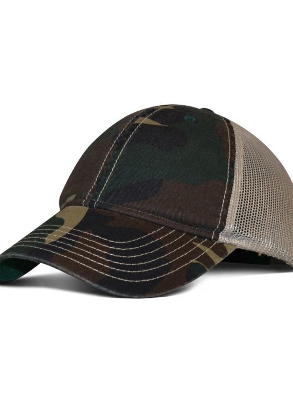 camo khaki mesh cap