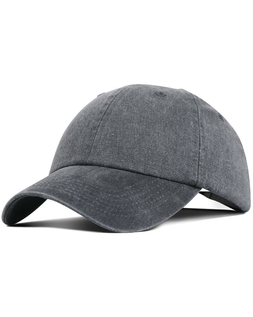 charcoal unstructured cap