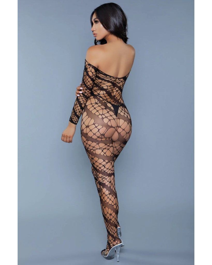 Seductive Web of Love Lace Bodystocking