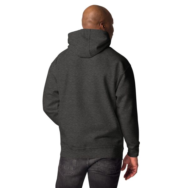 Edgy Men's Hoodie with Make New Discoveries Skull Graphic - Image 8