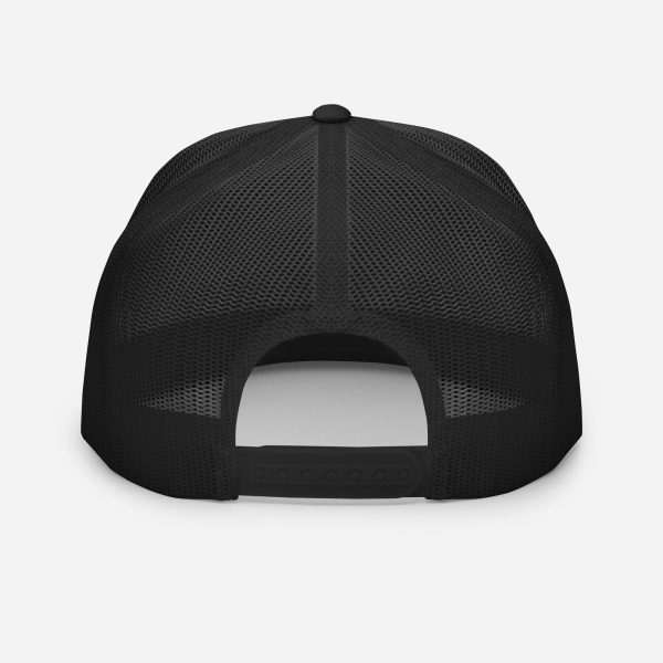 Men's Trucker Hat Living the Dirty Life Cool Graphic Design - Image 5