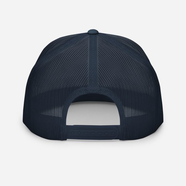 Men's Trucker Hat Living the Dirty Life Cool Graphic Design - Image 11
