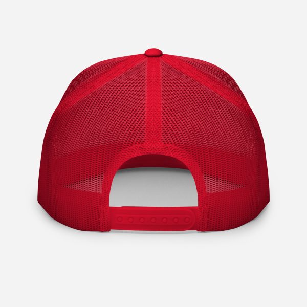 Men's Trucker Hat Living the Dirty Life Cool Graphic Design - Image 8