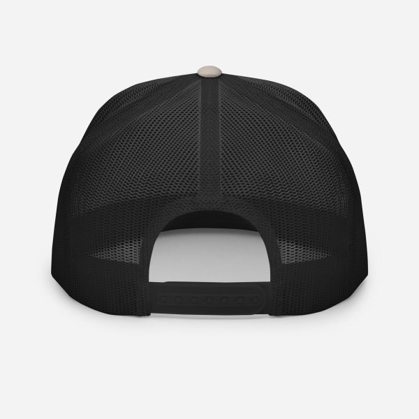 Men's Trucker Hat Living the Dirty Life Cool Graphic Design - Image 2