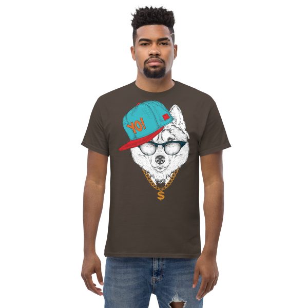 Wolf Gang T-Shirt Cool Cap Shades & Gold Chain Art - Image 9