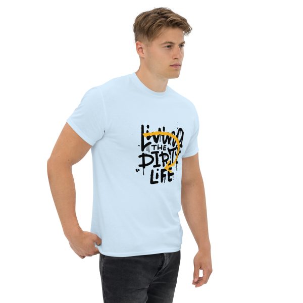 Living the Dirty Life Men's Classic Short Sleeve T-Shirt - Image 12