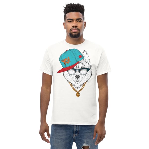 Wolf Gang T-Shirt Cool Cap Shades & Gold Chain Art - Image 11