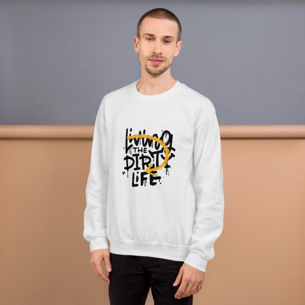 Men's Outdoor Graphic Sweatshirt Living the Dirty Life