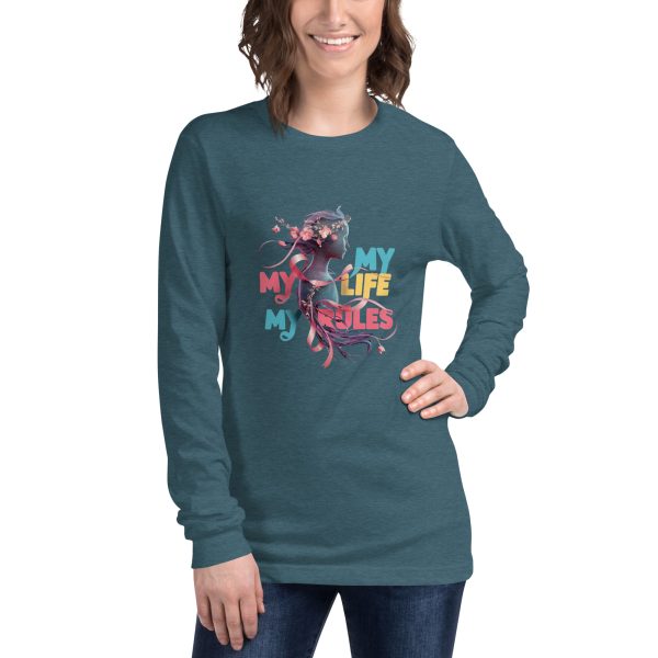 My Life My Rules Women's Long Sleeve Classic T-Shirt - Image 11