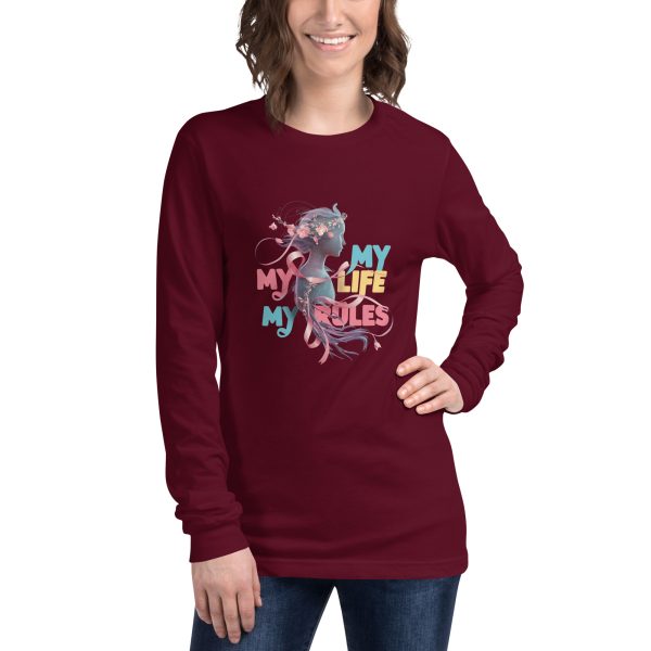 My Life My Rules Women's Long Sleeve Classic T-Shirt - Image 6