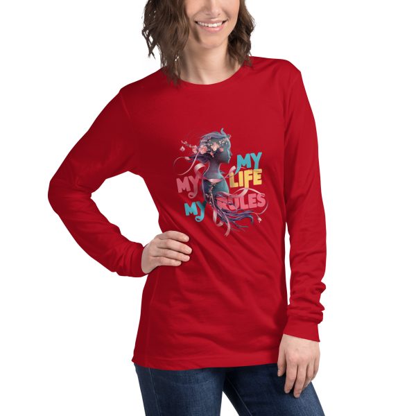 My Life My Rules Women's Long Sleeve Classic T-Shirt - Image 9