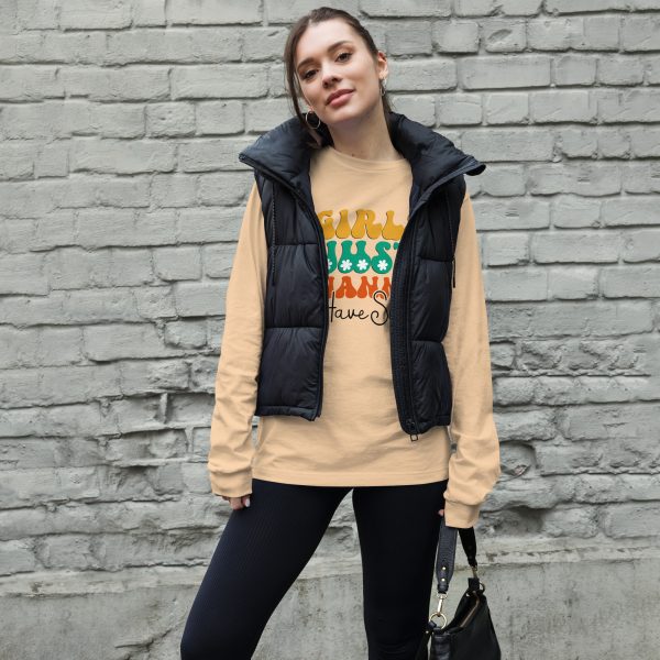 Cute Women's Graphic T-Shirt Girls Just Wanna Have Fun - Image 12