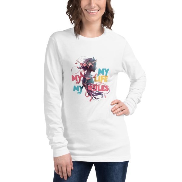 My Life My Rules Women's Long Sleeve Classic T-Shirt - Image 13