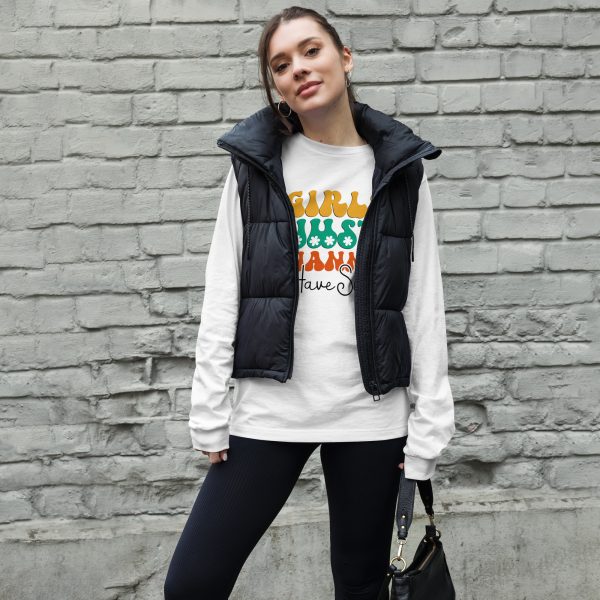 Cute Women's Graphic T-Shirt Girls Just Wanna Have Fun - Image 14