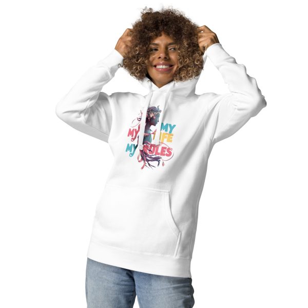 Confident & Stylish My Life My Rules Women's Hoodie