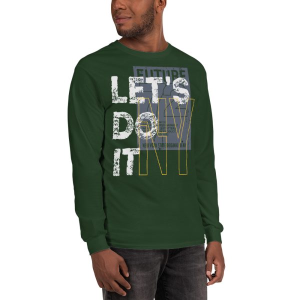 Let's Do It NY, Men's Long Sleeve T-Shirt - Image 8