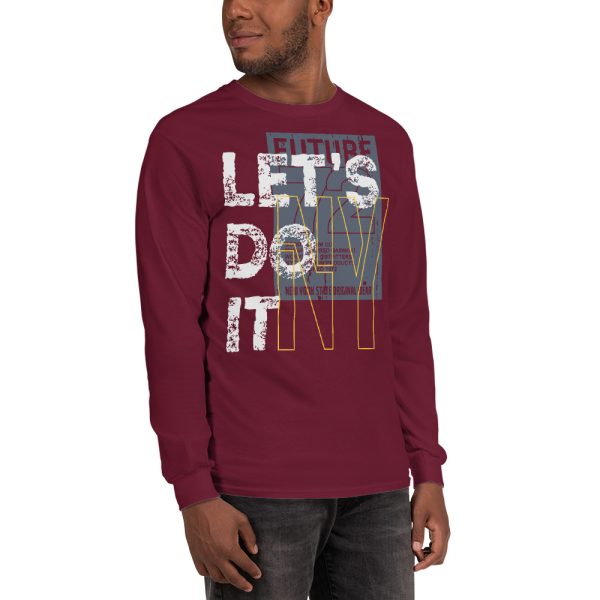 Let's Do It NY, Men's Long Sleeve T-Shirt - Image 6