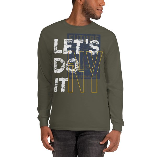 Let's Do It NY, Men's Long Sleeve T-Shirt - Image 13