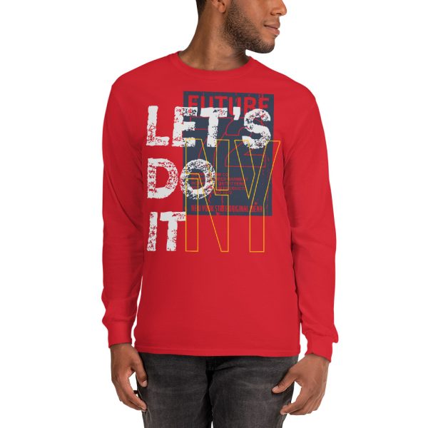 Let's Do It NY, Men's Long Sleeve T-Shirt - Image 9