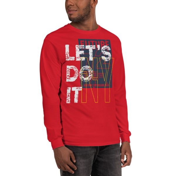 Let's Do It NY, Men's Long Sleeve T-Shirt - Image 10