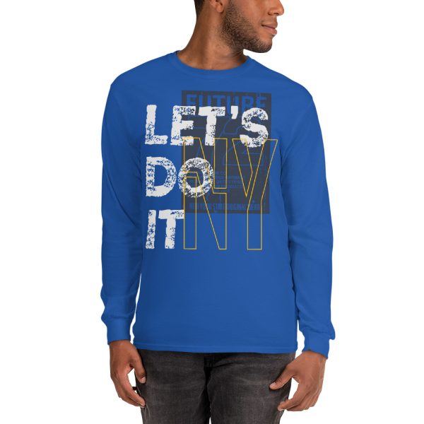 Let's Do It NY, Men's Long Sleeve T-Shirt - Image 11