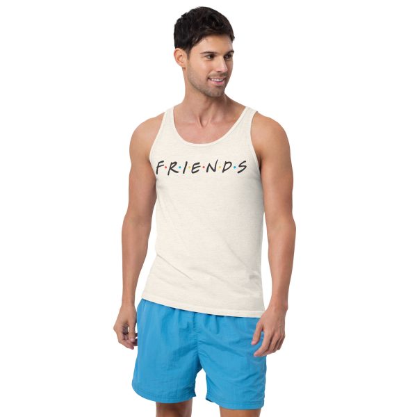 F.R.I.E.D.S Men's Tank Top Casual Design for Friends Fans - Image 2