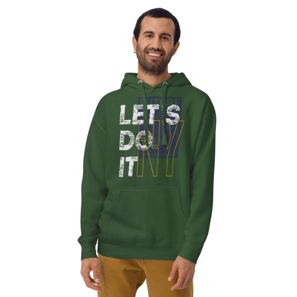 Let's Do It NY Printed Men's Long Sleeve Hoodie - Image 11