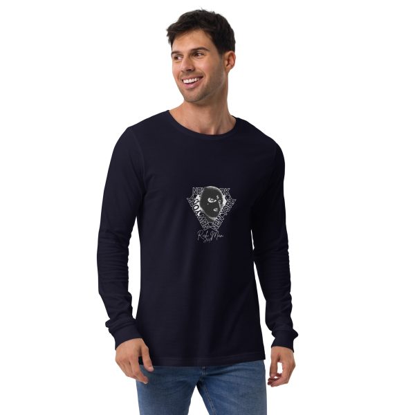 New York Rich Man Street Men's Long Sleeve T-Shirt - Image 3