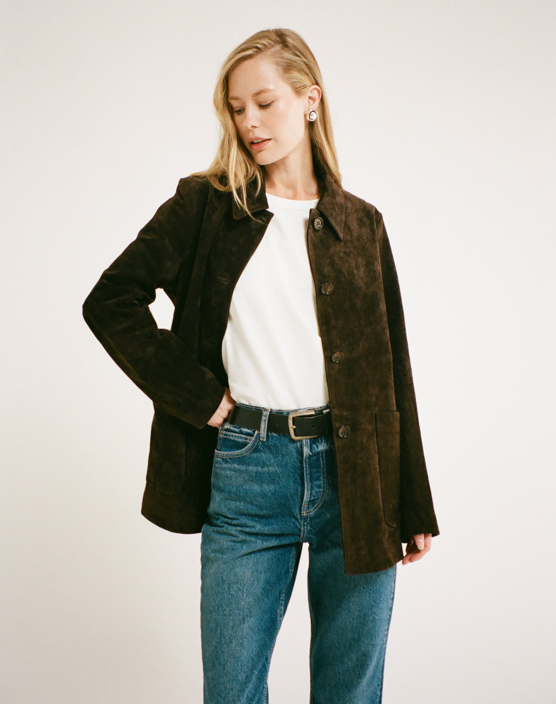 Yellowstone Suede Jacket – Genuine Espresso Boxy Fit